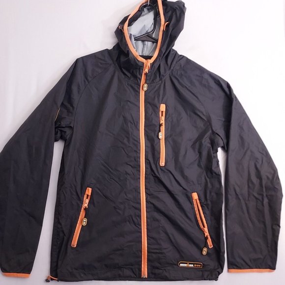 IRONMAN Jackets & Blazers - Ironman Jacket Hoodie Full Zip Womens Medium Zipped Pockets Black Adjustable M